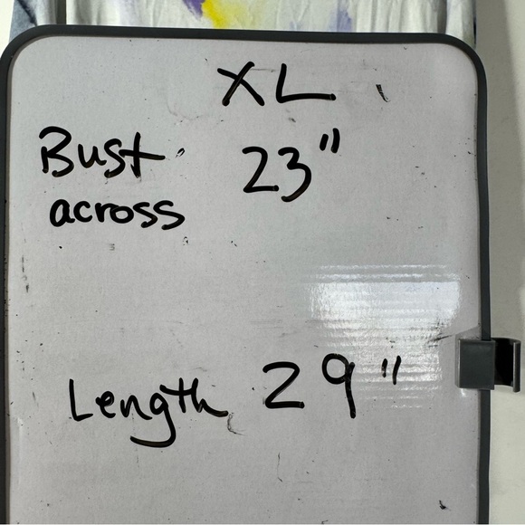 Claire Desjardins Floral Tunic Top Dolman Sleeves NWT - Picture 11 of 11